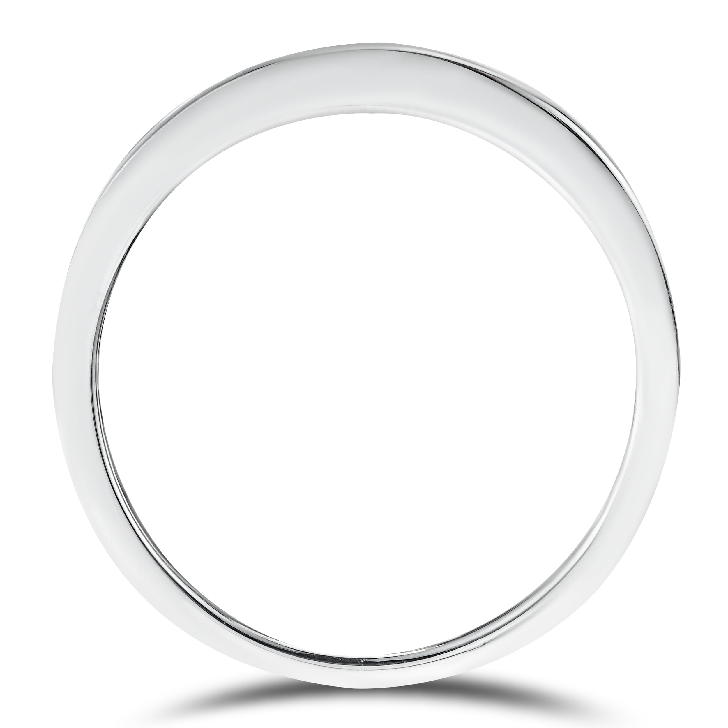 Sapphire 0.12ct And Diamond 925 Sterling Silver Ring